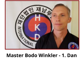 Master Bodo Winkler - 1. Dan