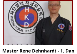 Master Rene Dehnhardt - 1. Dan