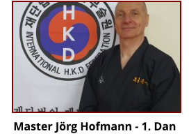 Master Jörg Hofmann - 1. Dan